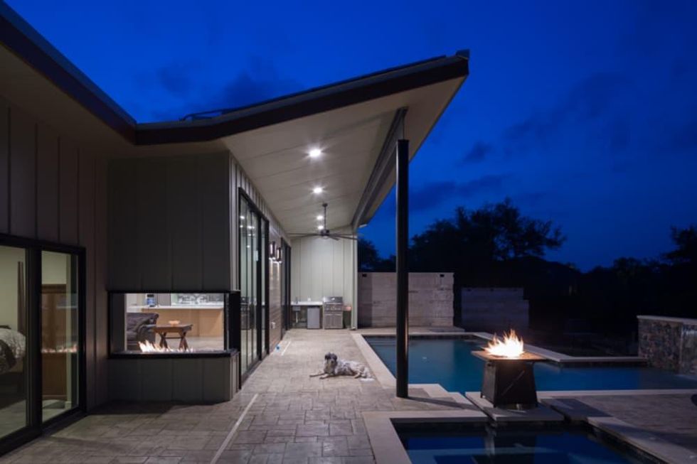 The swimming pool. CultureMap San Antonio