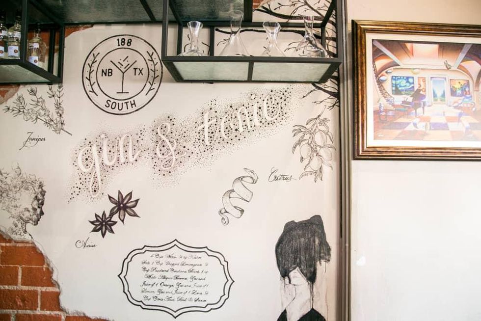 188 South art detail