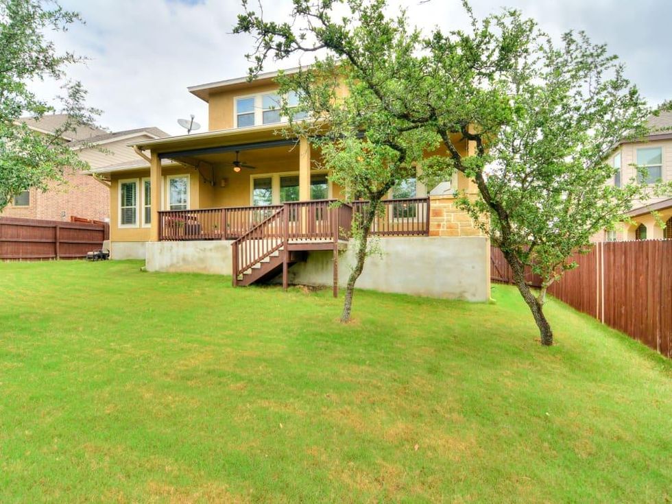 24323 Arboles Verdes San Antonio house for sale backyard