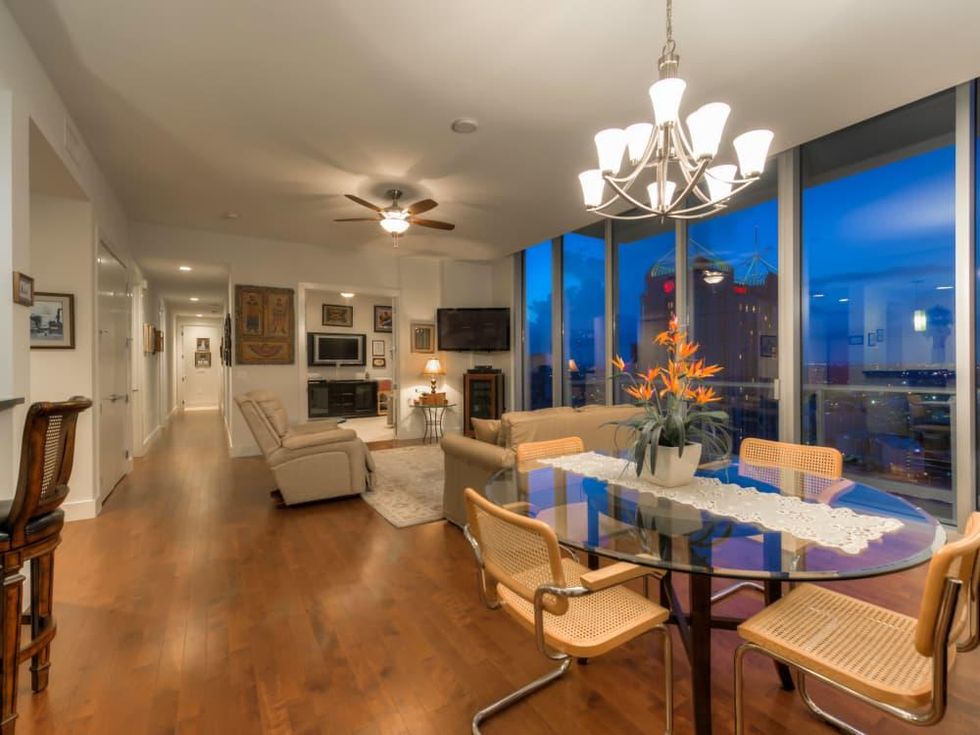 610 E Market Unit 2716 Alteza San Antonio condo for sale living room
