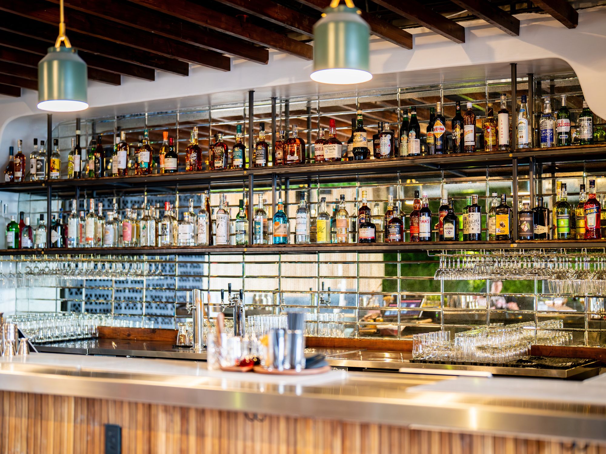 A look at Maeve's bar inside