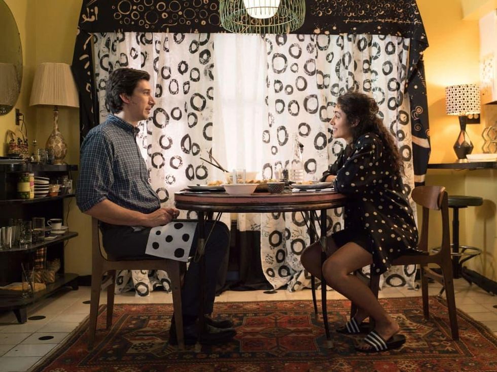 Adam Driver and Golshifteh Farahani in Paterson