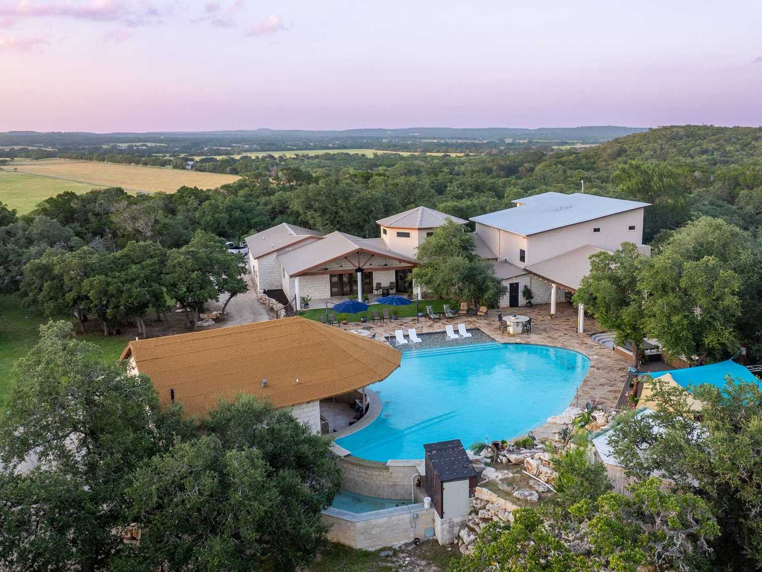 Aerial view of 188 Specht Road