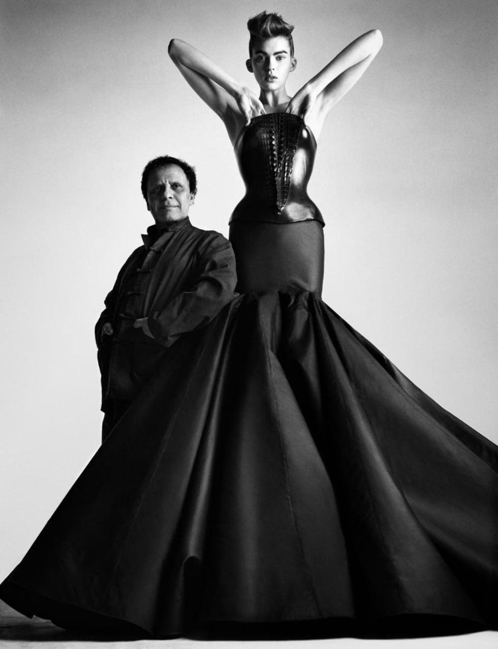 Alaia fragrance at Saks Fifth Avenue with his muse