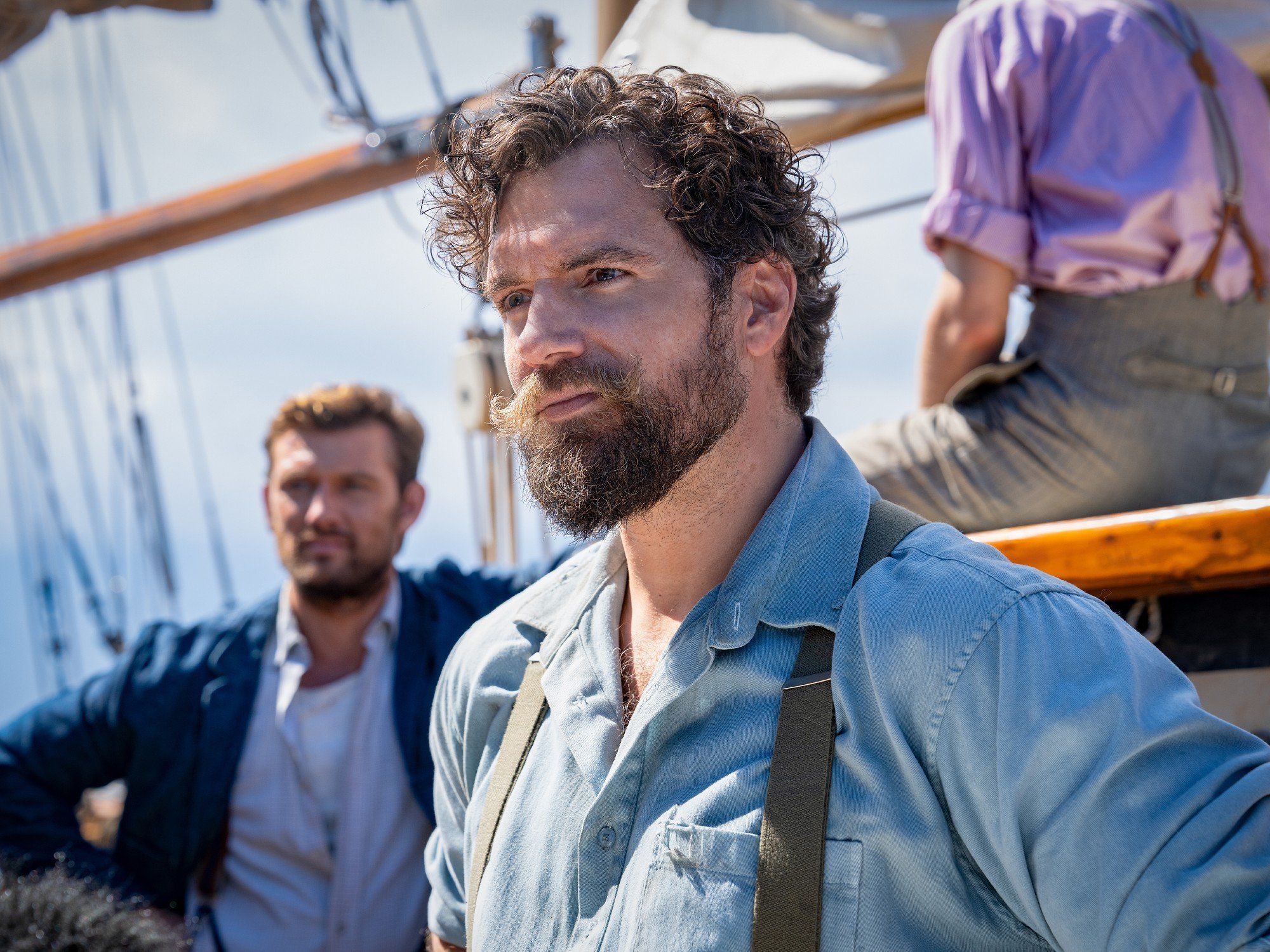 Alex Pettyfer and Henry Cavill in The Ministry of Ungentlemanly Warfare