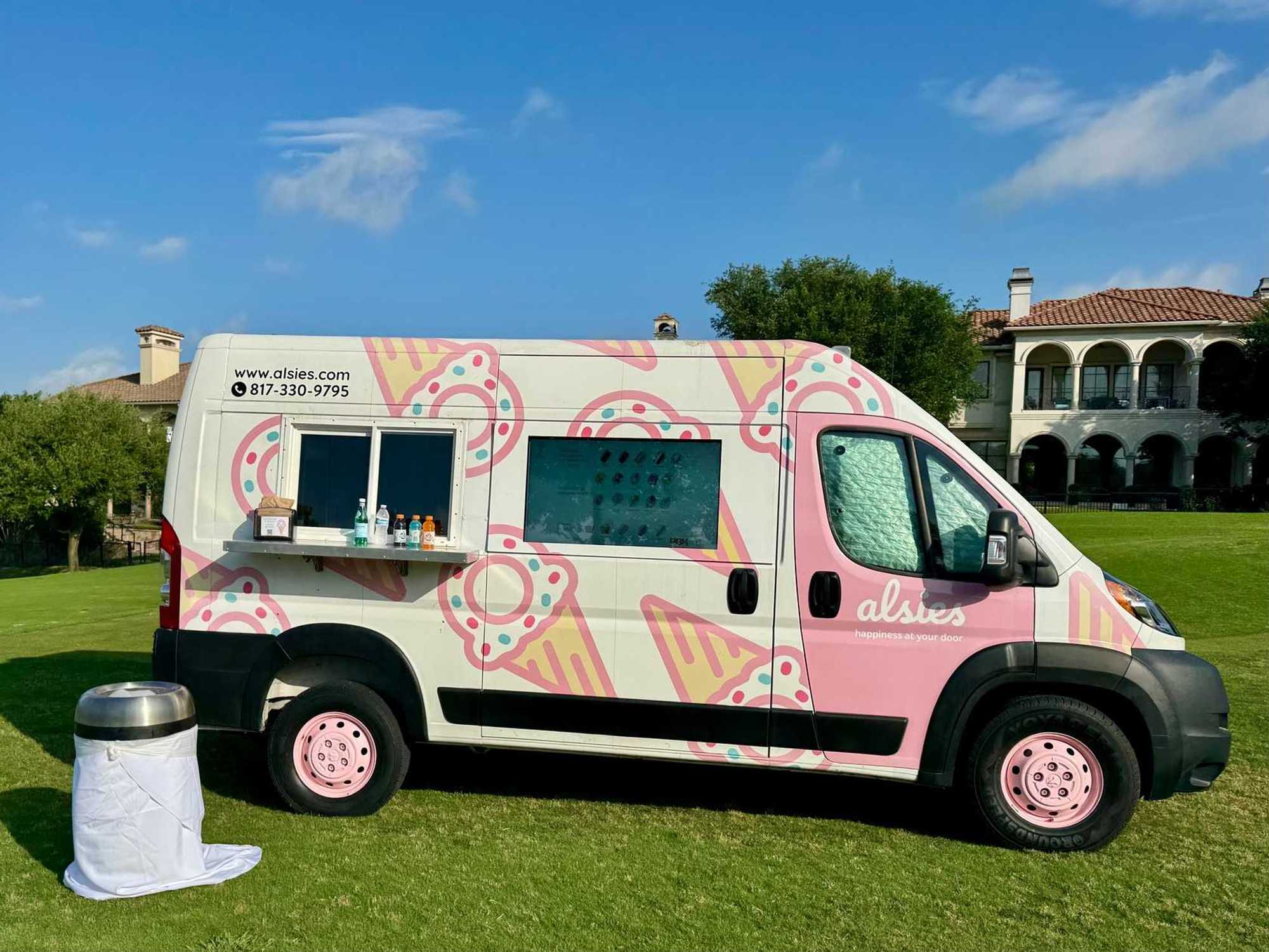 Alsies ice cream truck