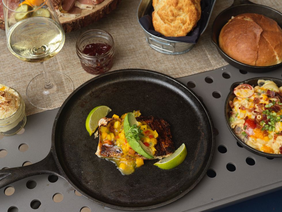 Ambler Texas Kitchen + Cocktails San Antonio live fire dinner series