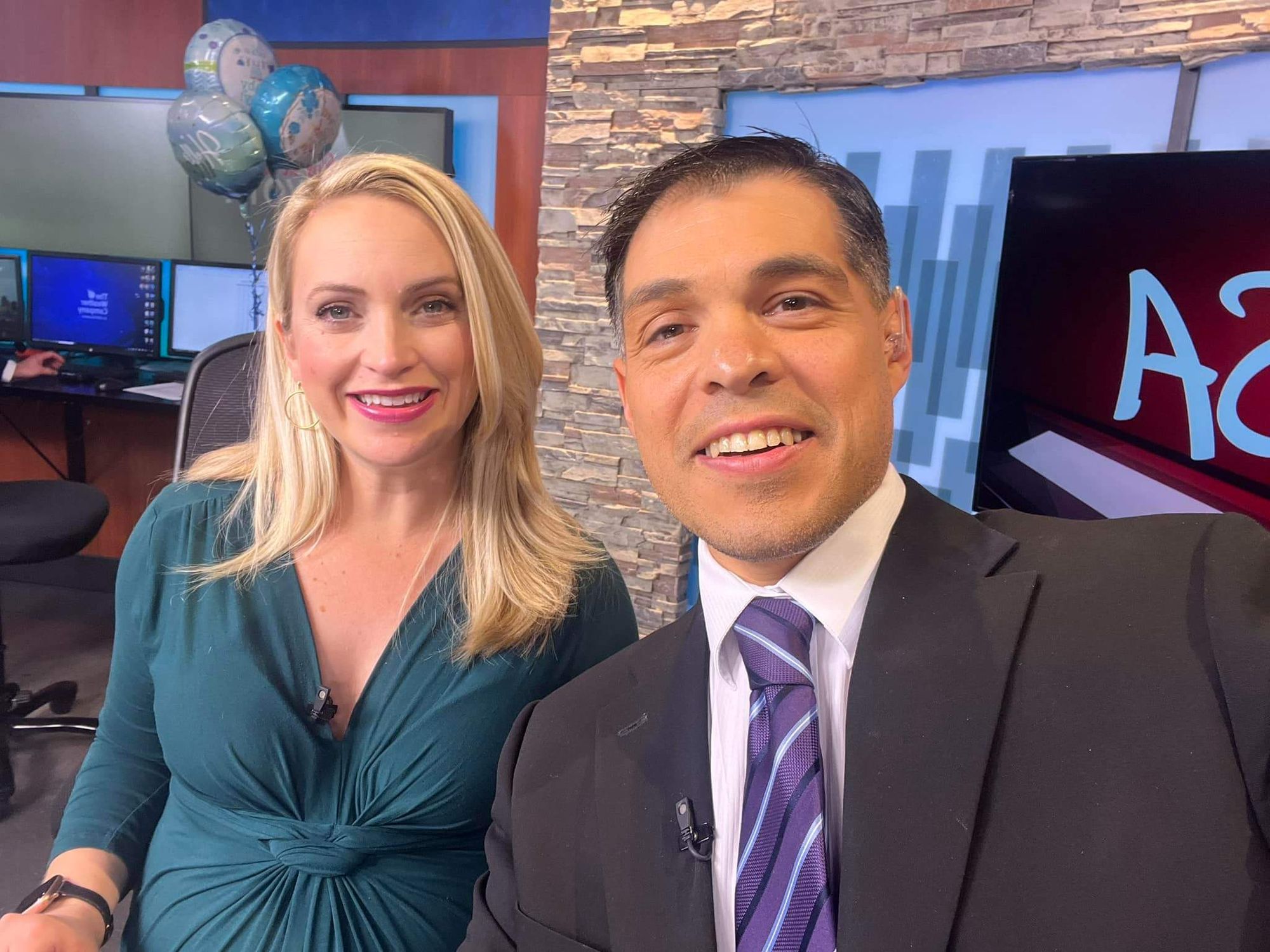 Andrew Capasso and Ashley Sutton KABB San Antonio