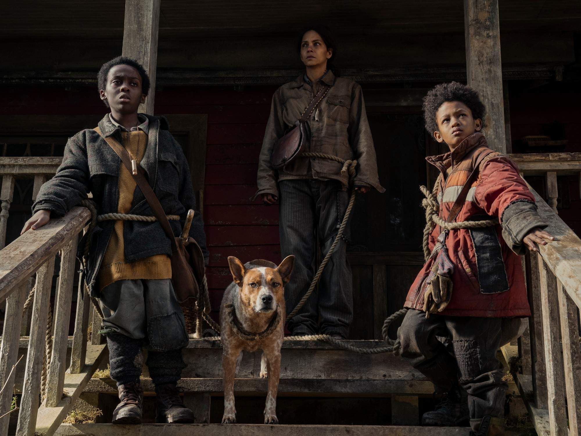Anthony B. Jenkins, Halle Berry, and Percy Daggs IV in Never Let Go