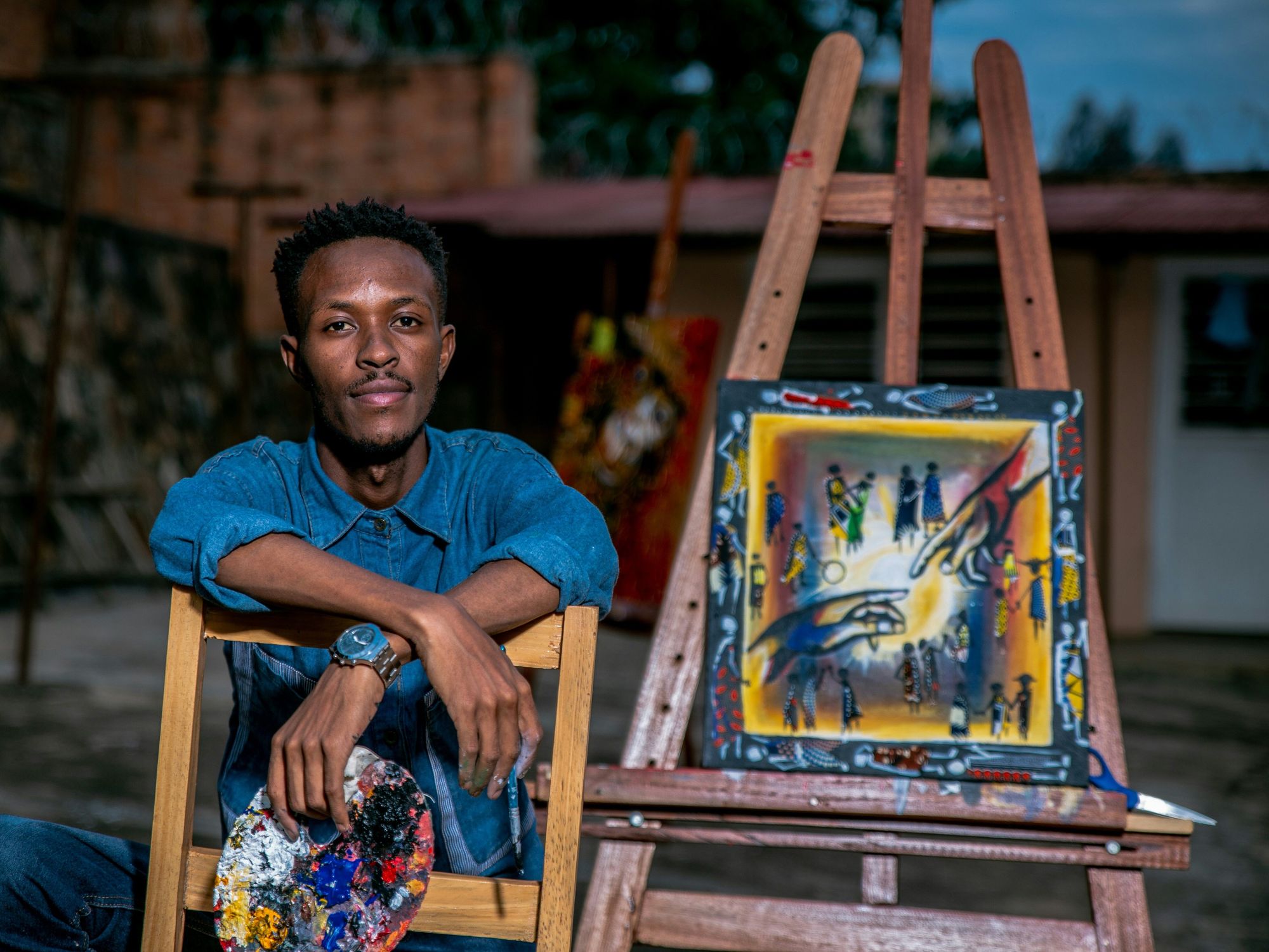 Artist, fine art, painting