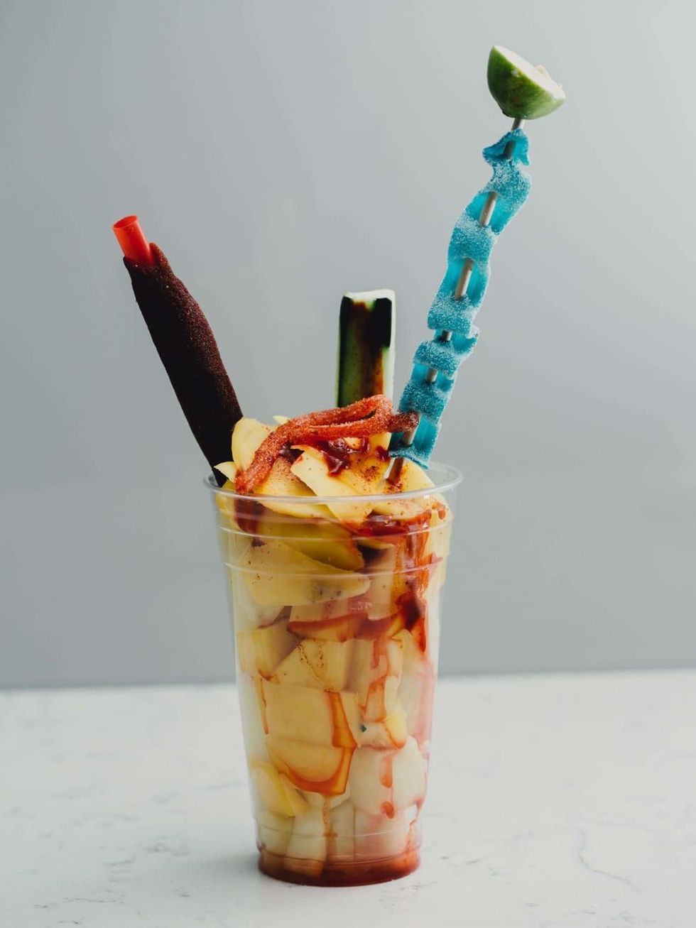 AT&T Center concessions 2016-2017 fruit cup