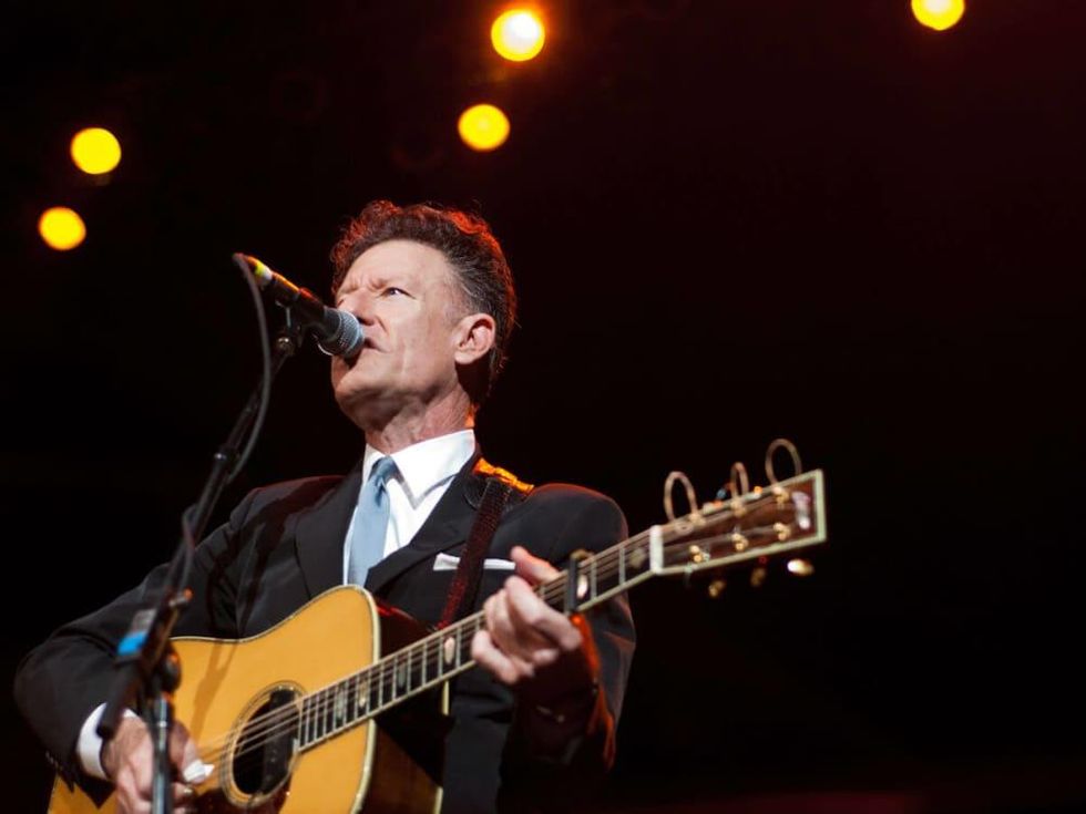 Austin Photo Set: News_Kevin_Fire Relief Concert_Review_Oct 2011_lyle lovett