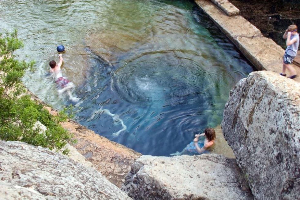 Austin Photo Set: News_Peter Lewis_Swimming Holes_jacob's well wimberley_june 2011_richard alexander