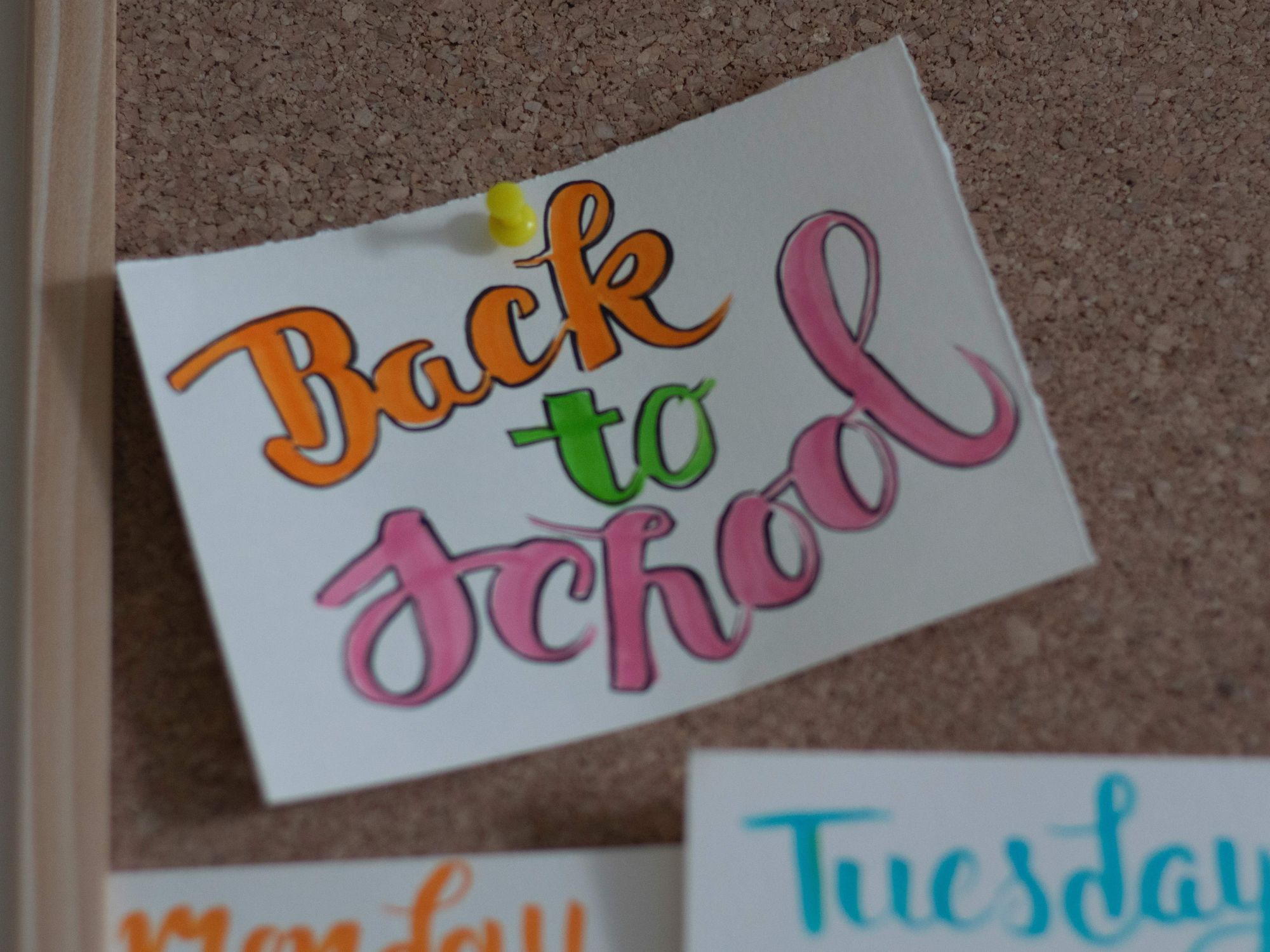 Back to school shopping