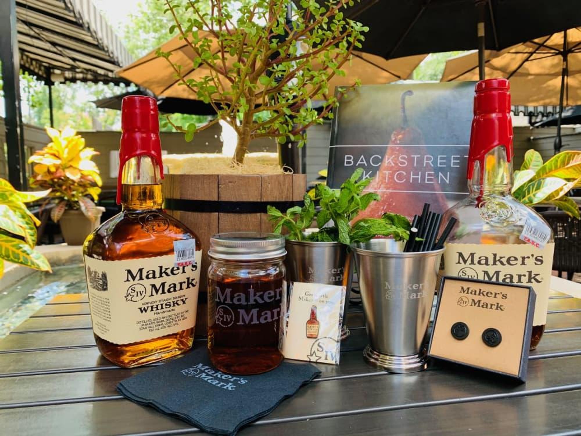 Backstreet Cafe mint julep kit