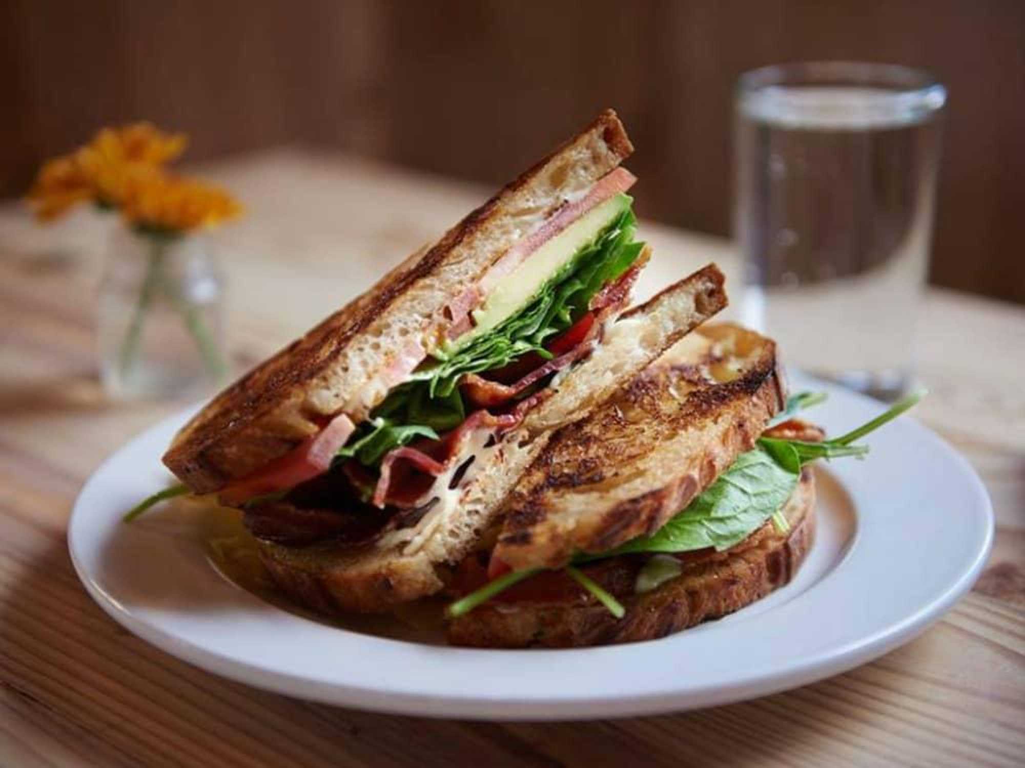 Bakery Lorrain San Antonio BLT bacon lettuc tomato sandwich