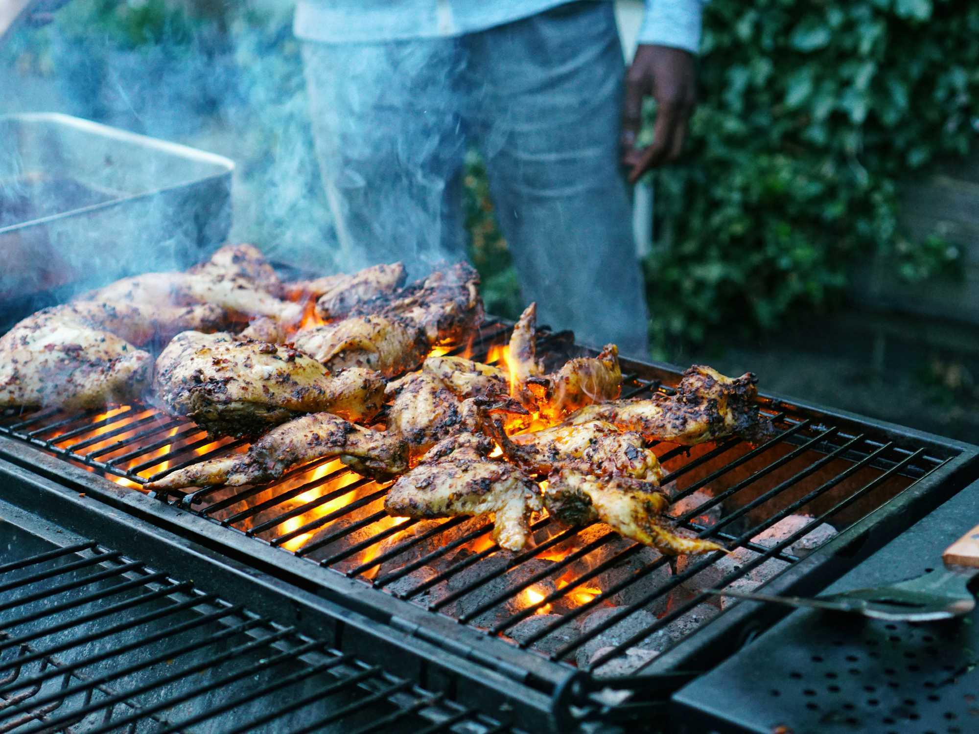 barbecuing