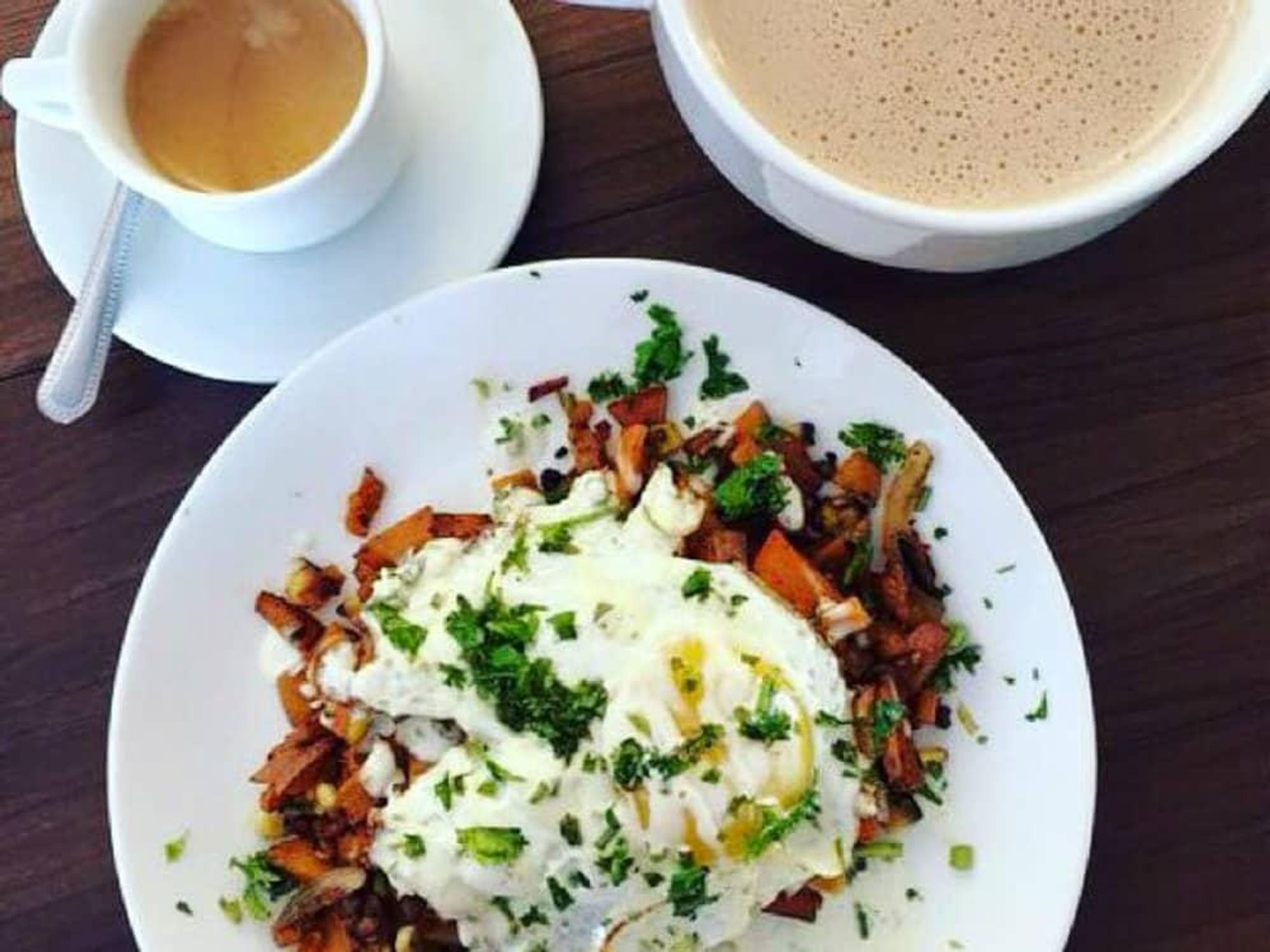 Barrio Barista eggs and coffee San Antonio