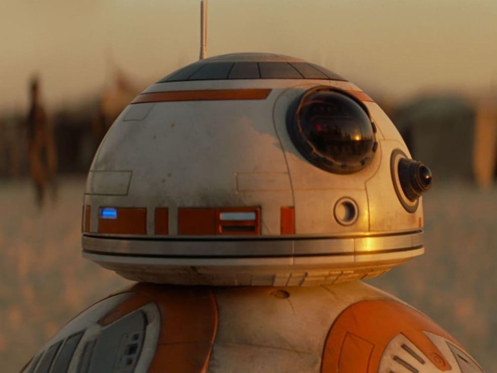 BB-8 in Star Wars: The Force Awakens
