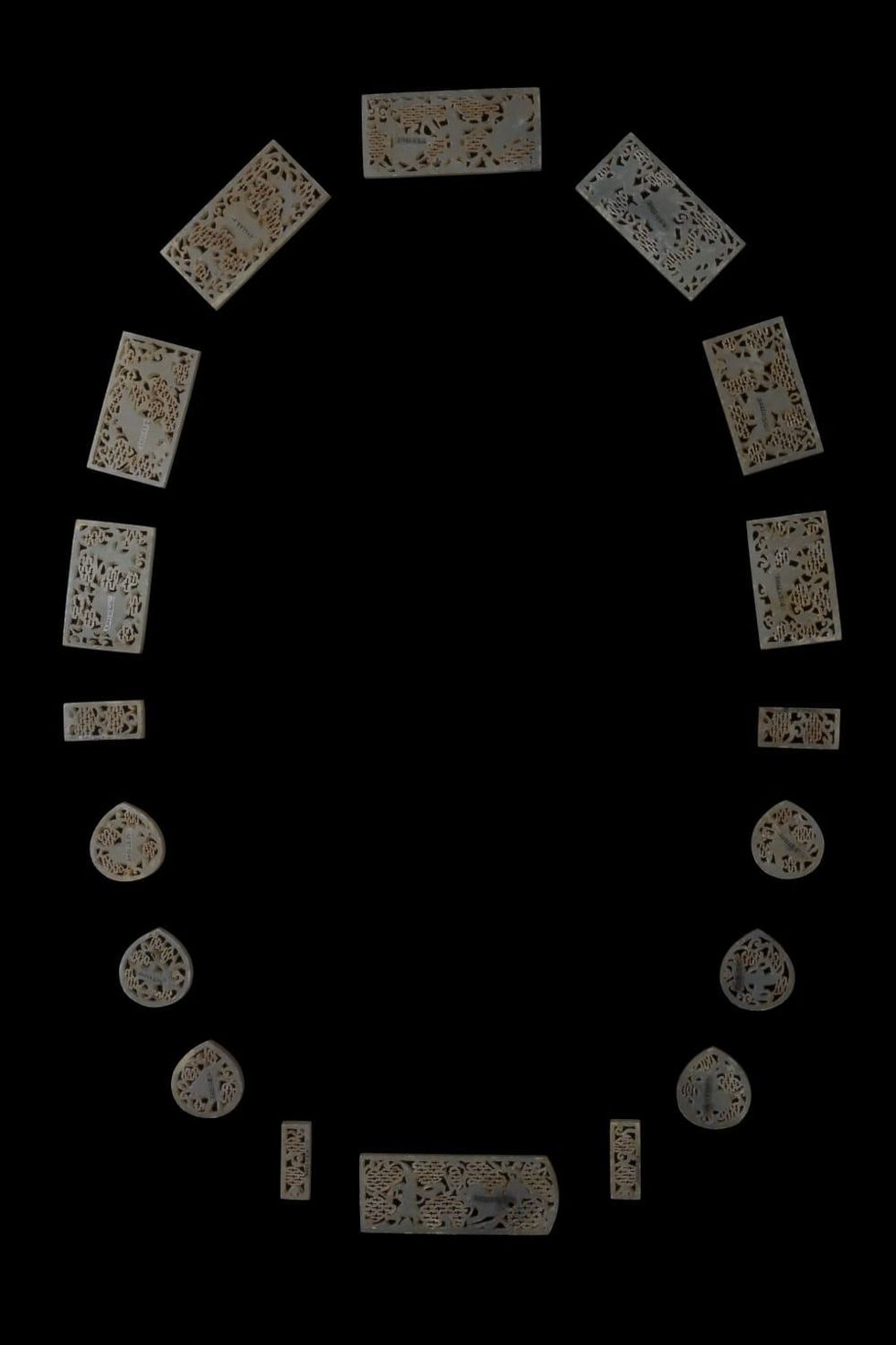 Belt Plaques, China, Ming dynasty (1368-1644) Jade