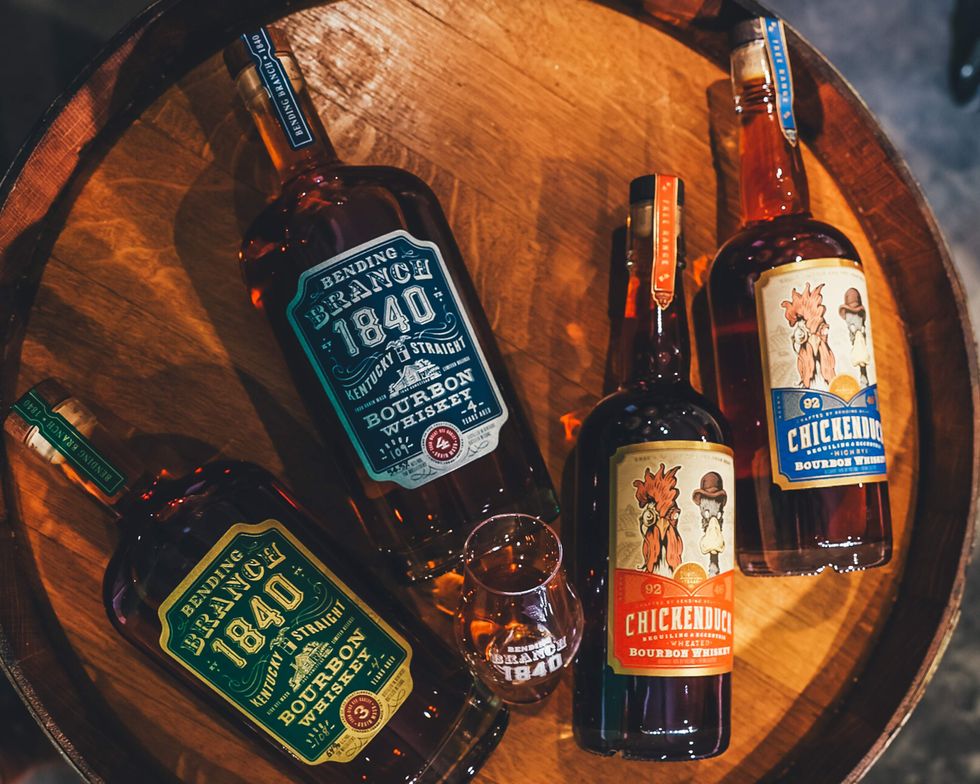 Bending Branch 1840 and ChickenDuck Bourbon