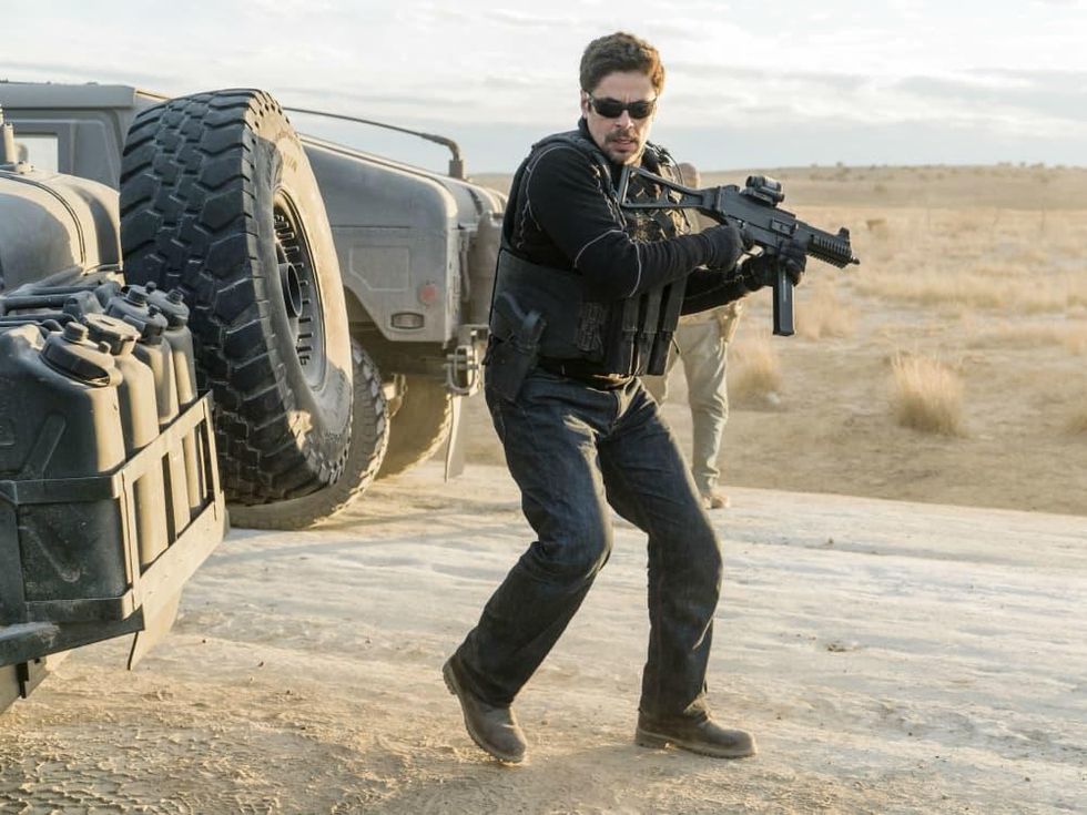 Benicio Del Toro in Sicario: Day of the Soldado