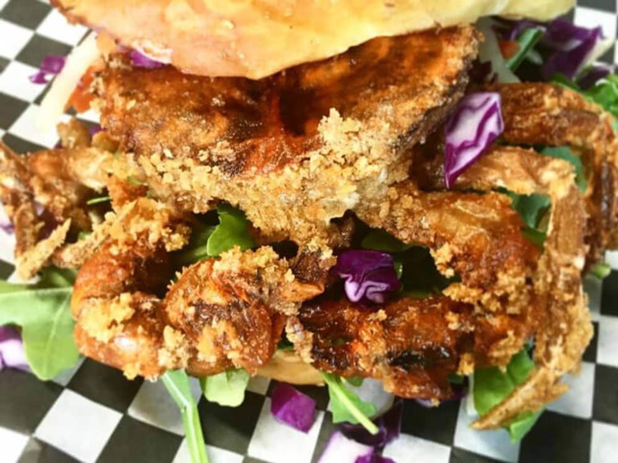 Benjis's Munch Truck San Antonio cran sandwich