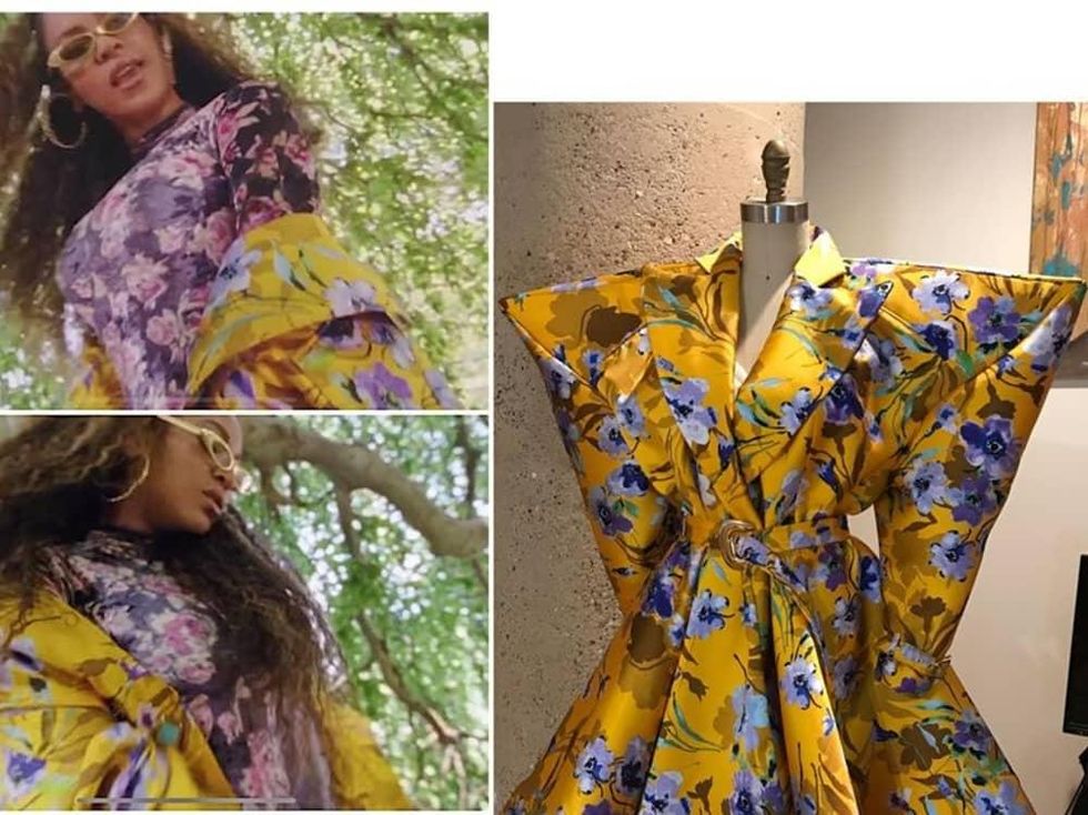 Beyonce Levenity jacket, Venny Etienne