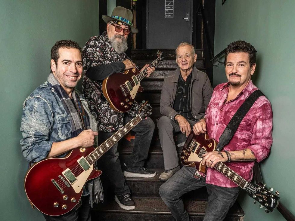 Bill Murray & His Blood Brothers in concert