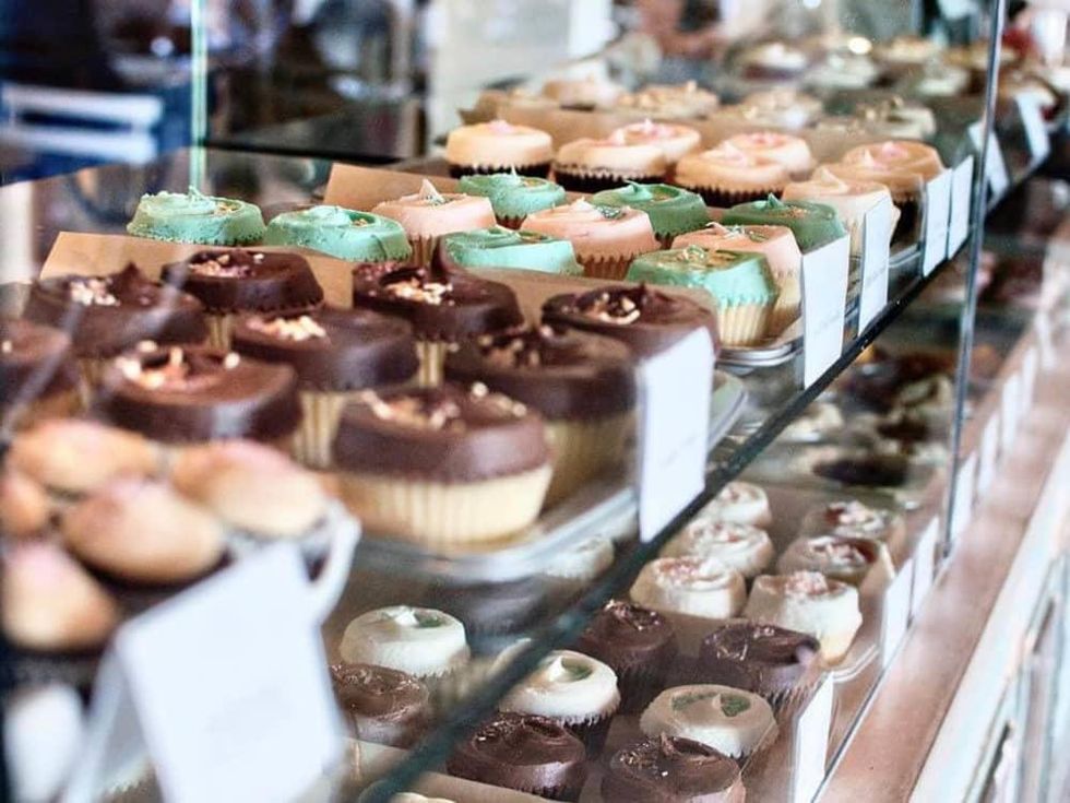 Bird Bakery cupcakes