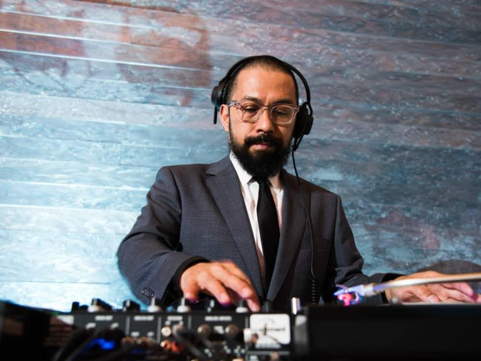 Blanton Museum Art on the Edge gala February 2016 DJ Mel