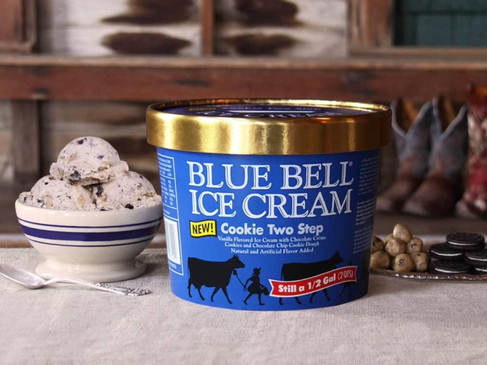Blue Bell Ice Cream Two Step