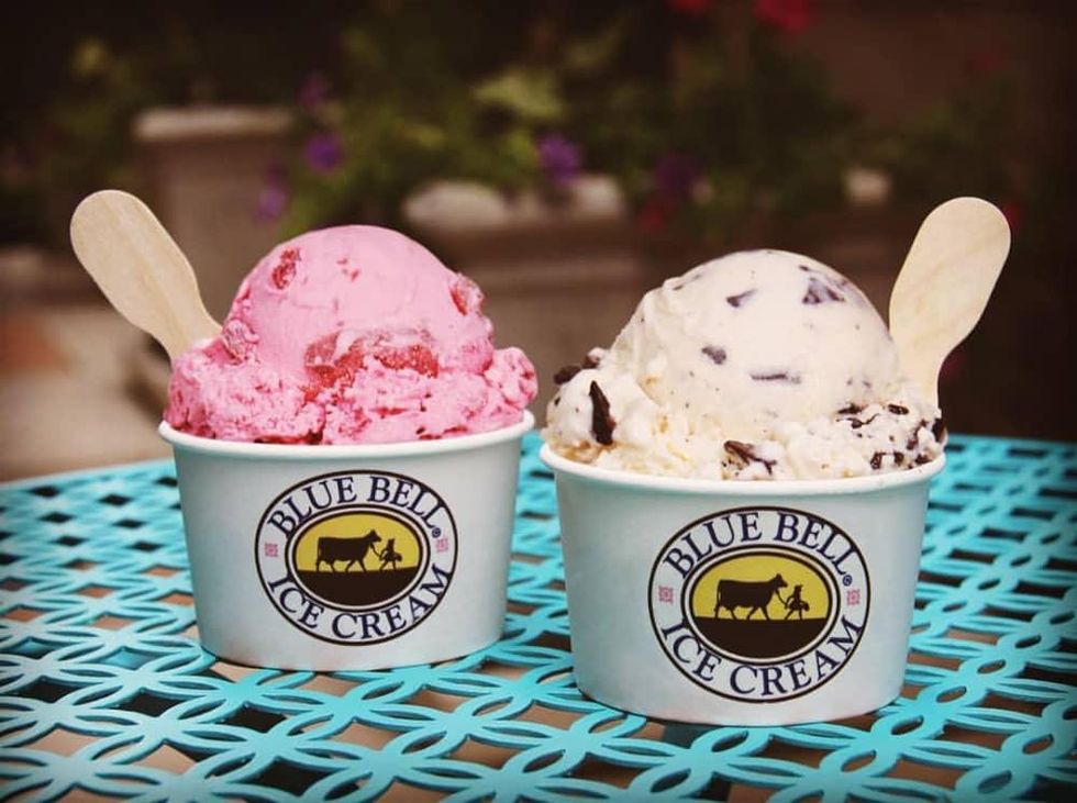 Blue Bell ice cream