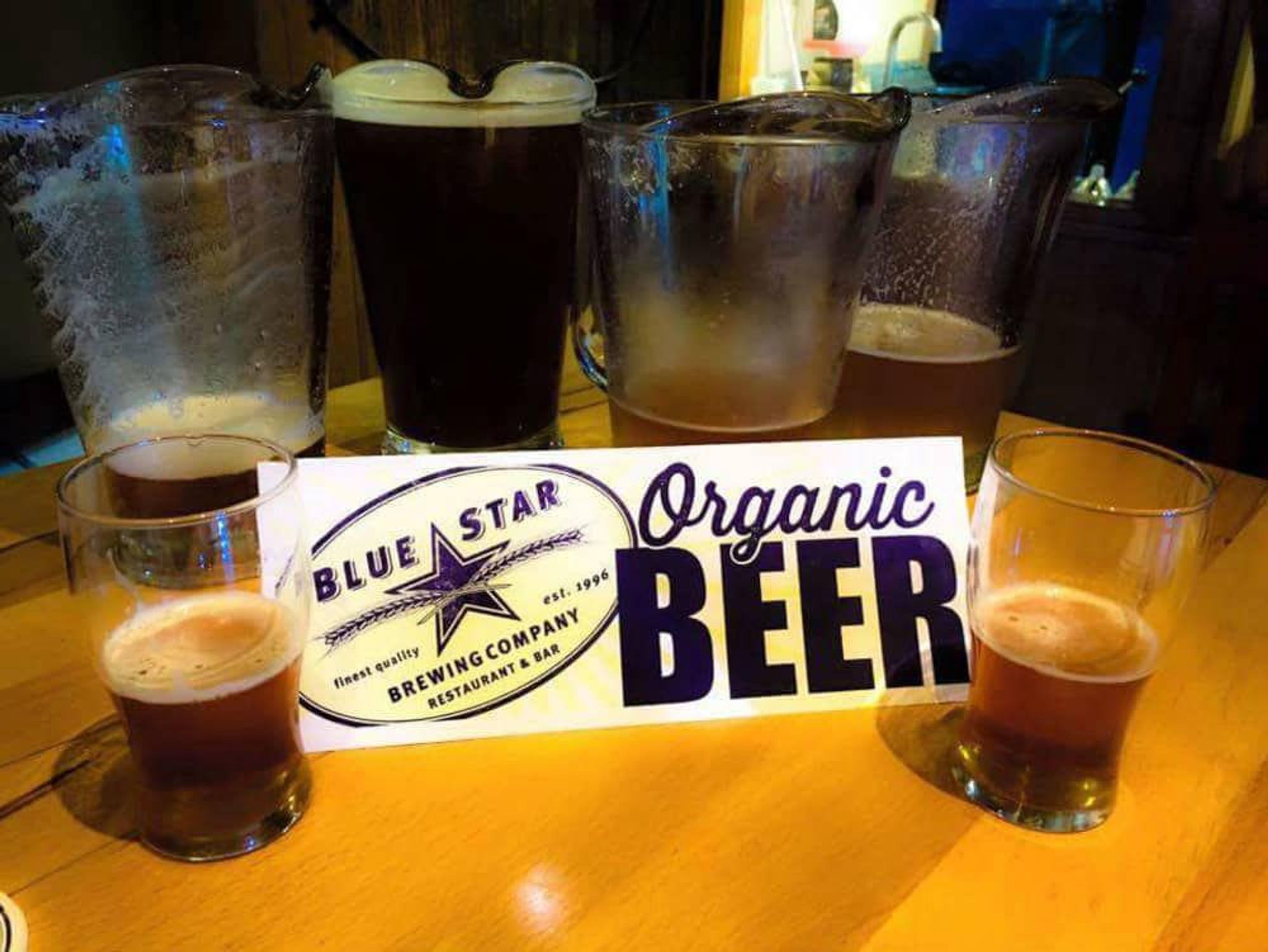 Blue Star beer