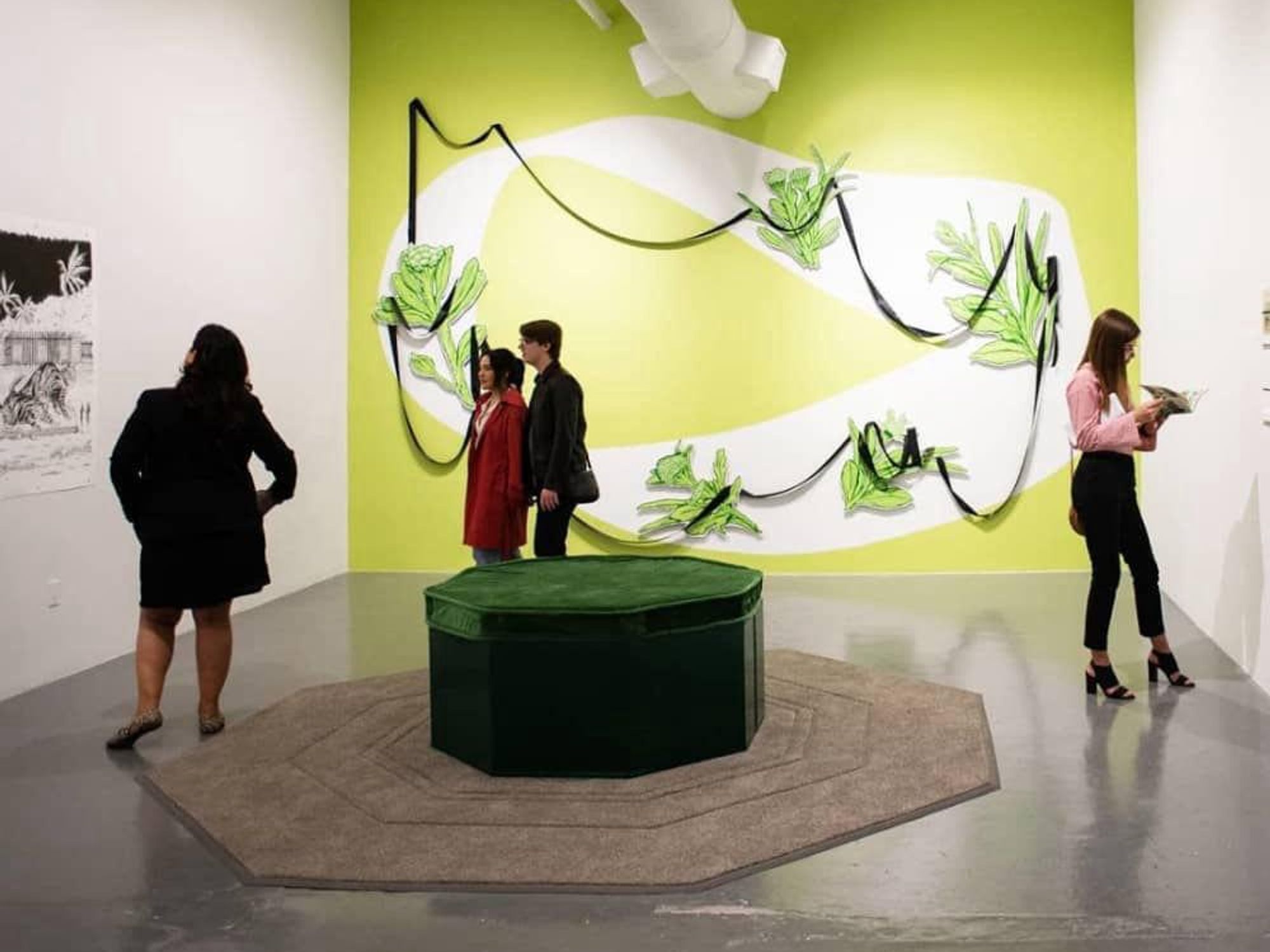 Blue Star Contemporary gallery patrons