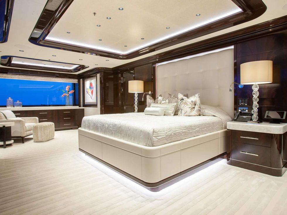 Boardwalk yacht