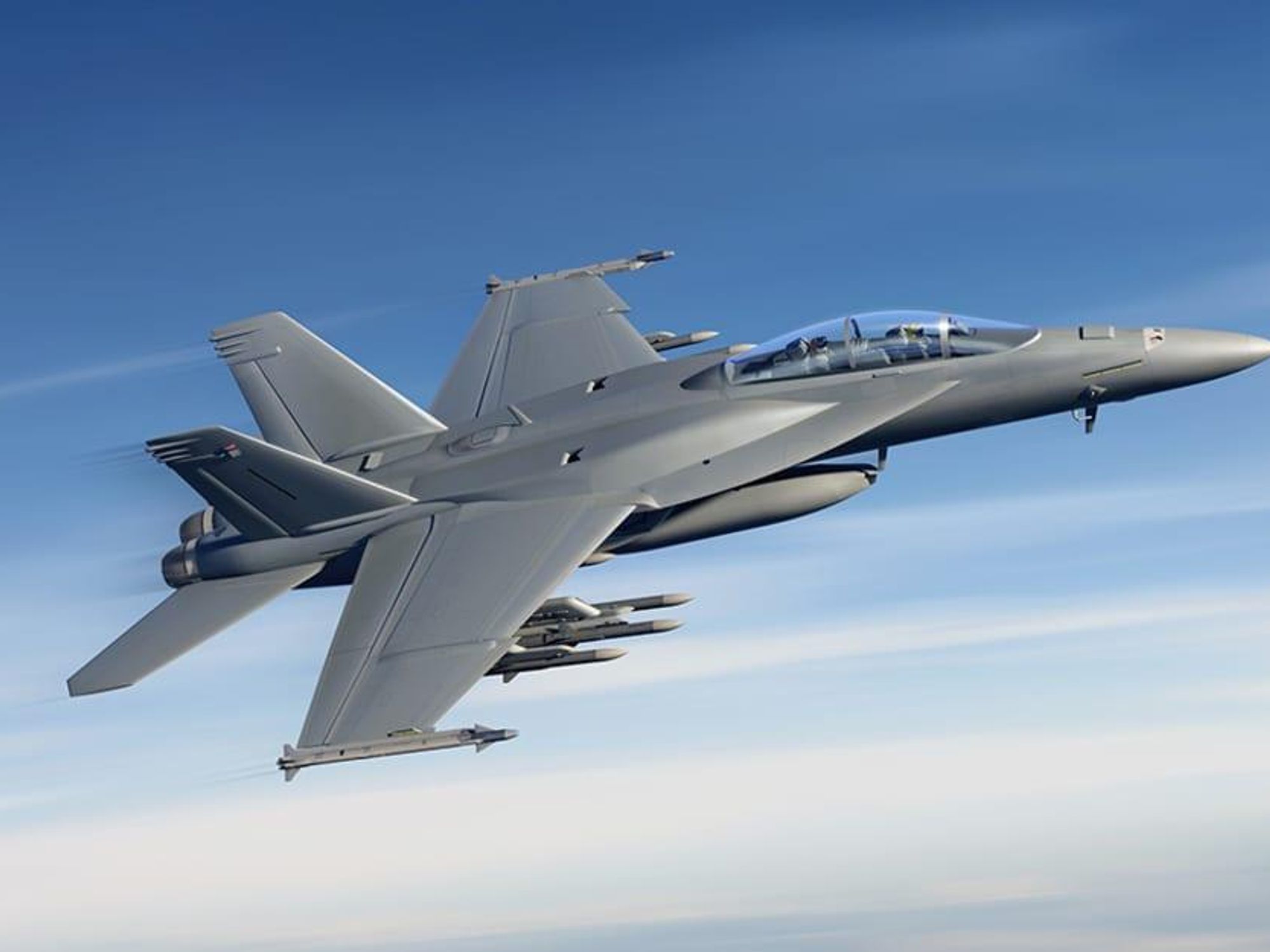 Boeing Super Hornet fighter