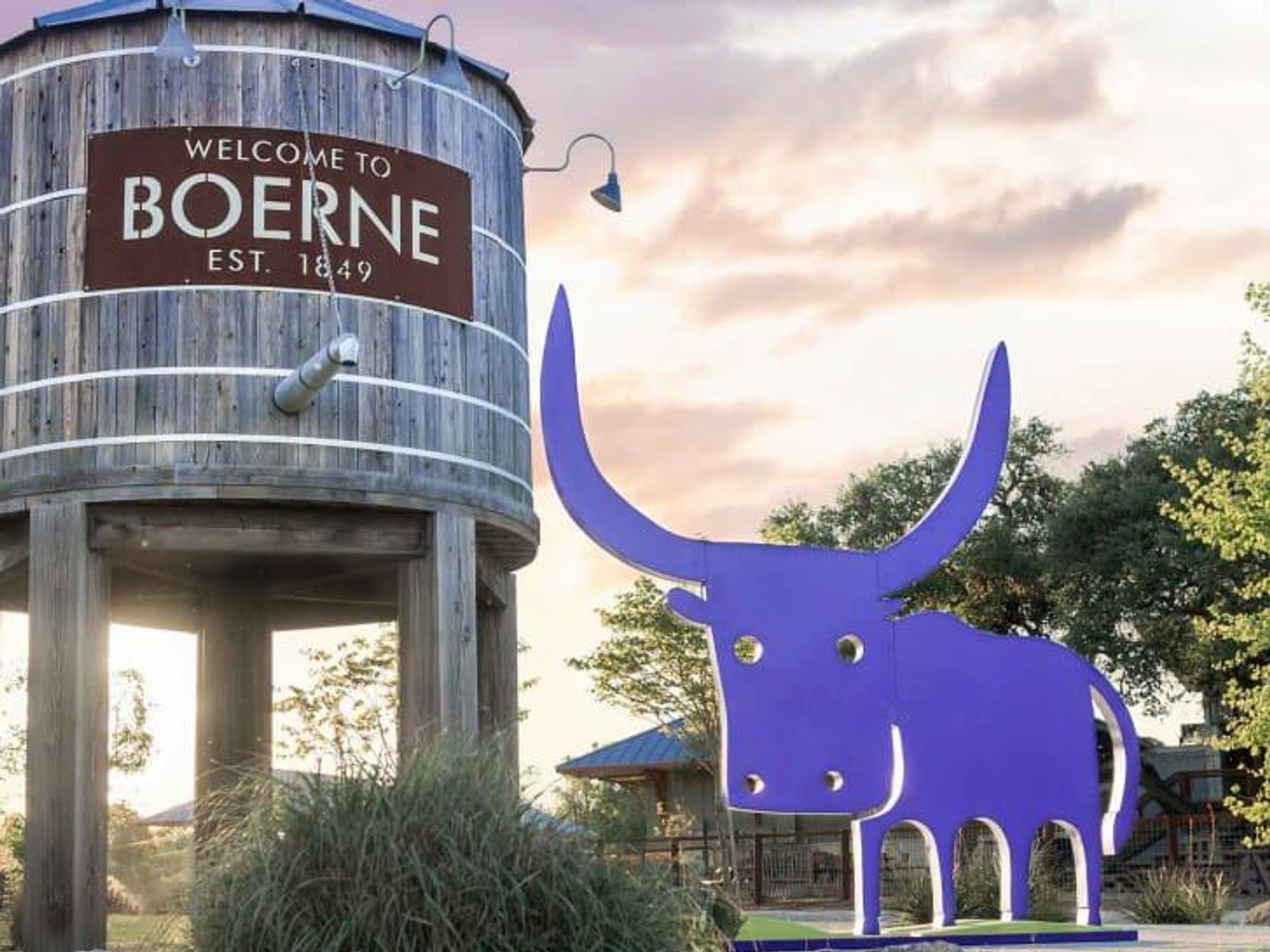 Boerne water tower