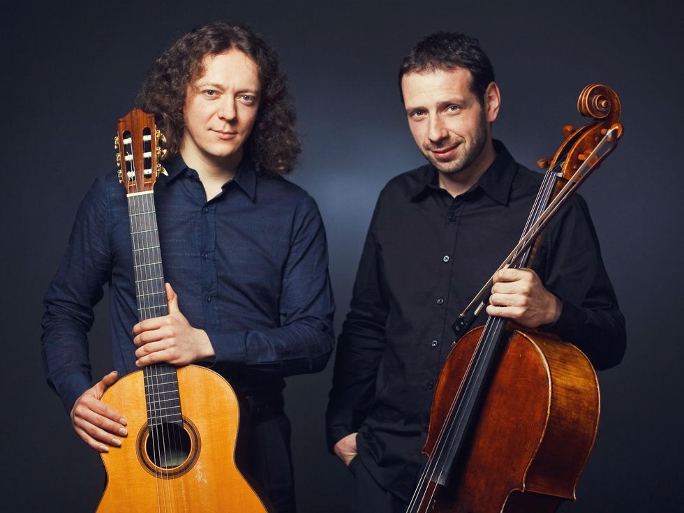 Boris Andrianov and Dmitri Illarionov