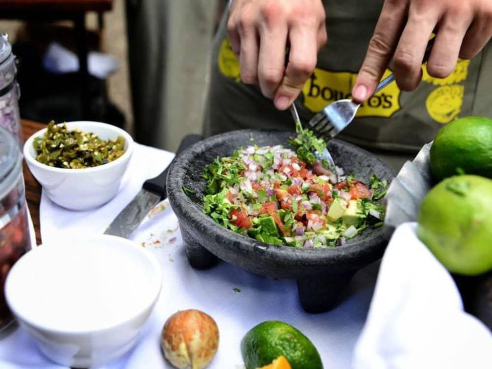 Boudro's Texas Bistro tableside guacamole