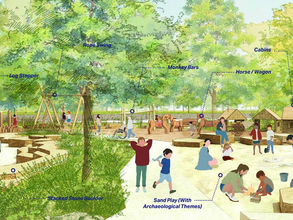 Brackenridge Park Nature Playscape