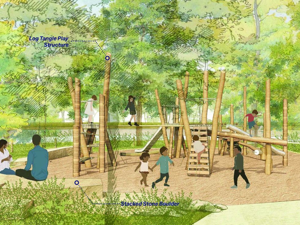 Brackenridge Park Nature Playscape