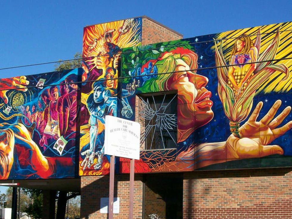 Brighter Days street mural San Antonio