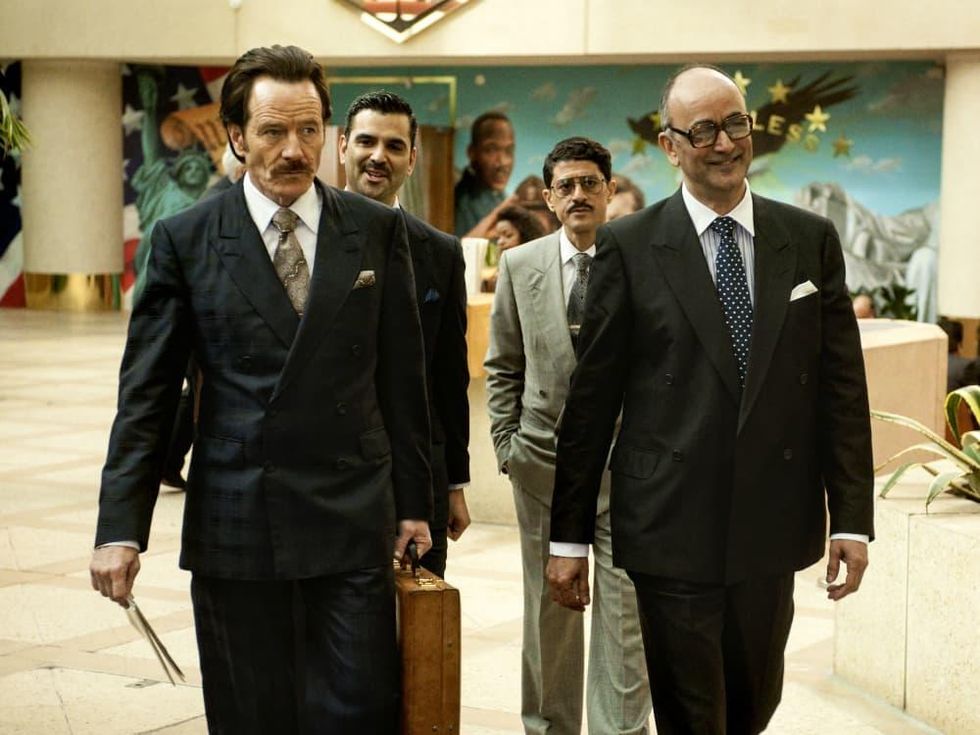 Bryan Cranston, Sa\u00efd Taghmaoui, and Art Malik in The Infiltrator