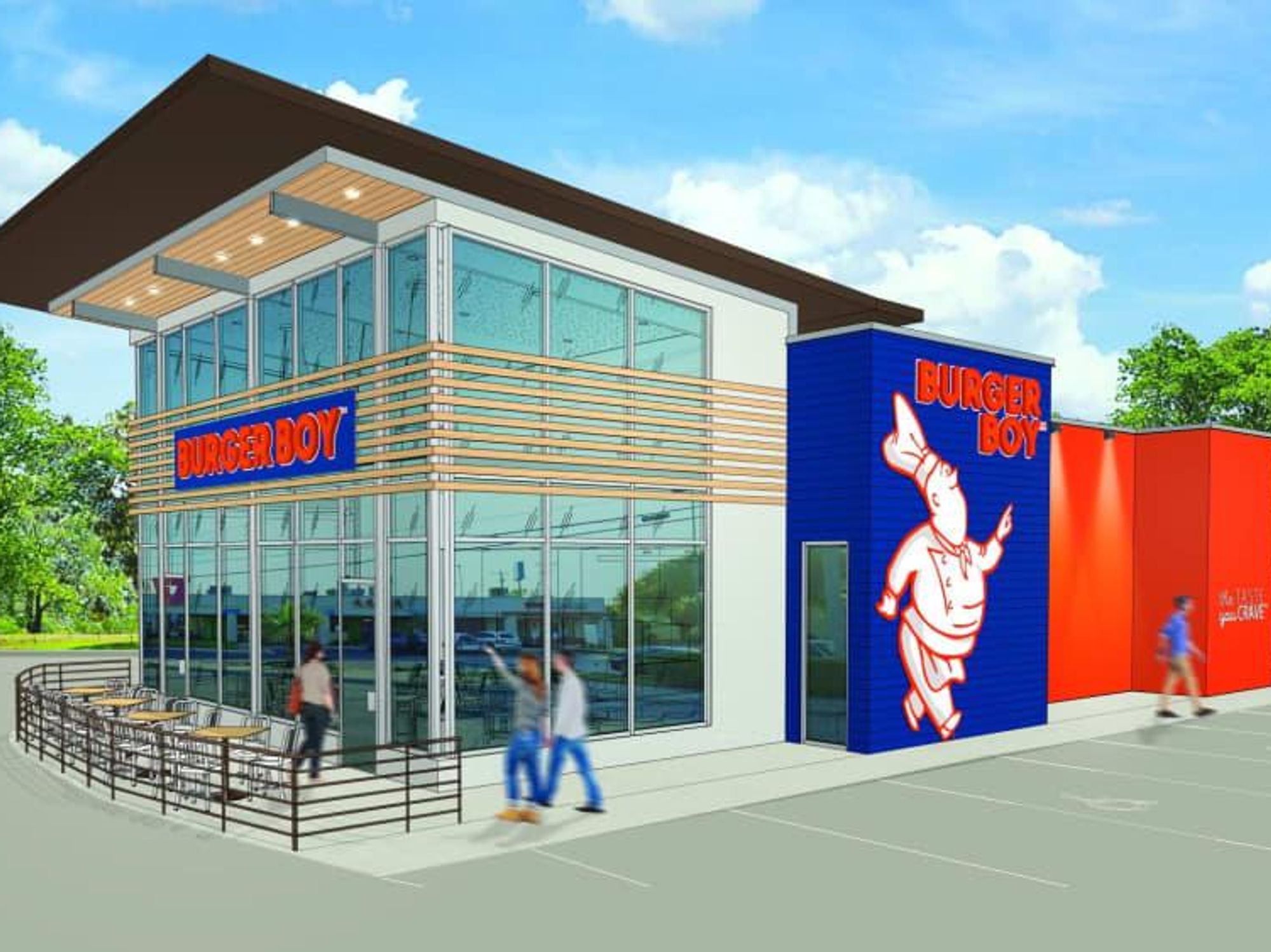 Burger Boy rendering North Side