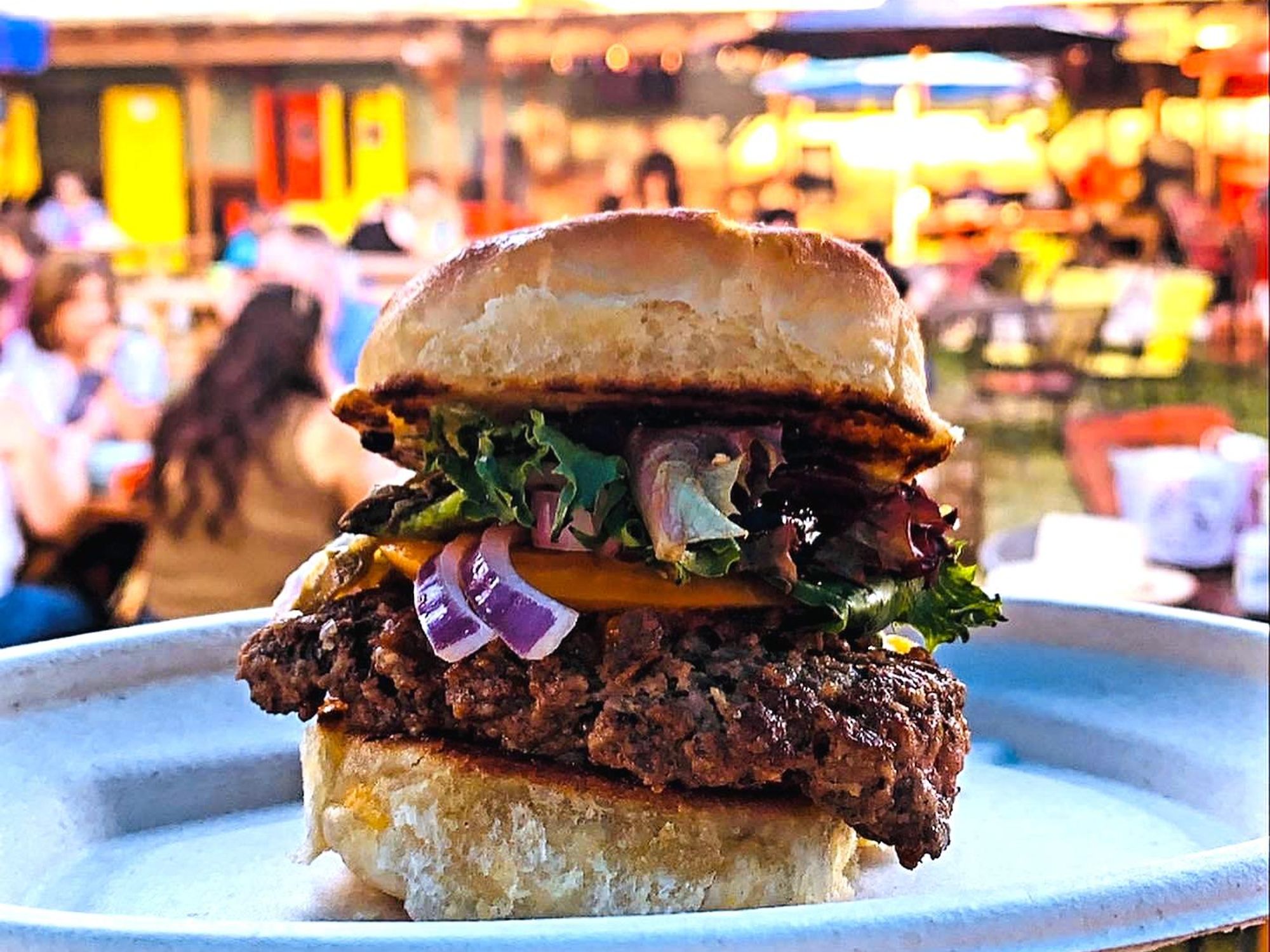 Burger Showdown Alamo Beer Co