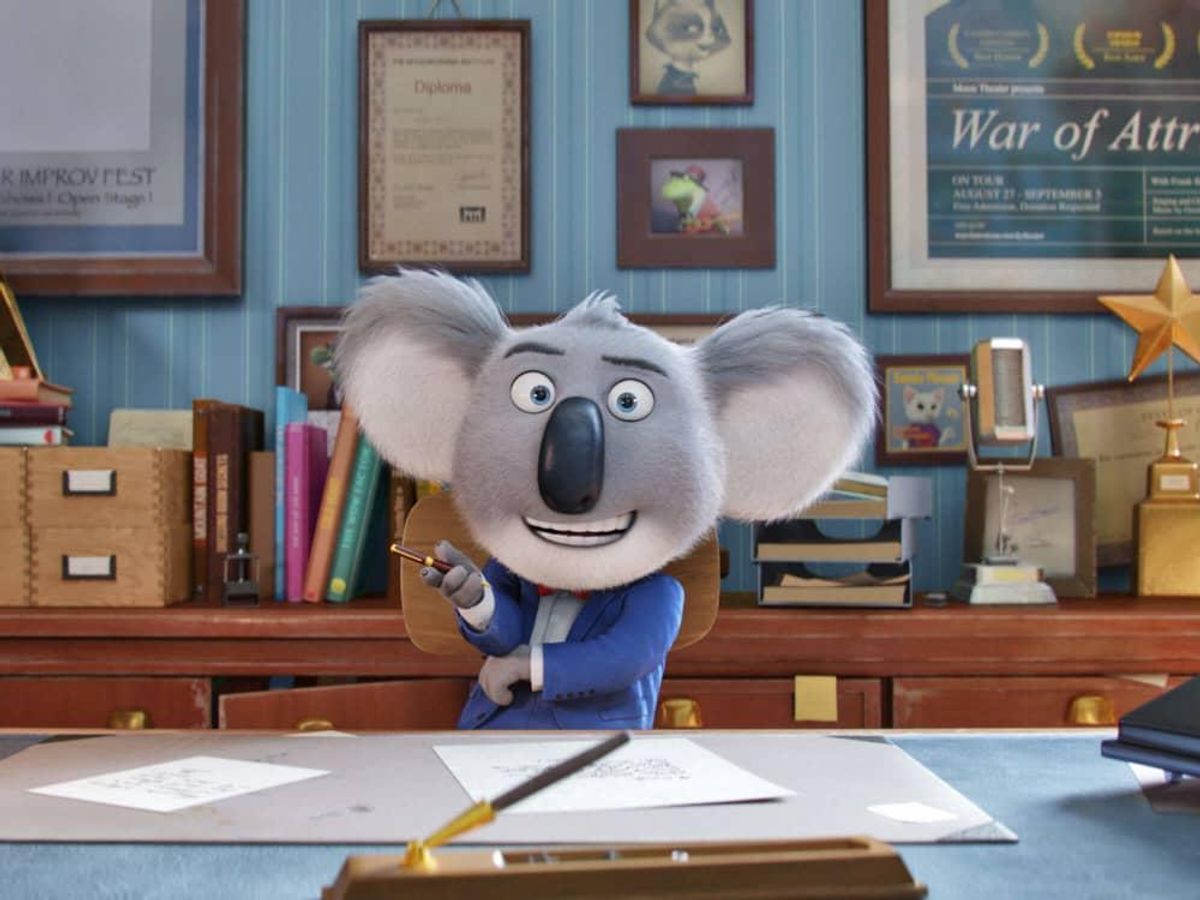 Matthew McConaughey plays Buster Moon in Sing. - CultureMap San Antonio