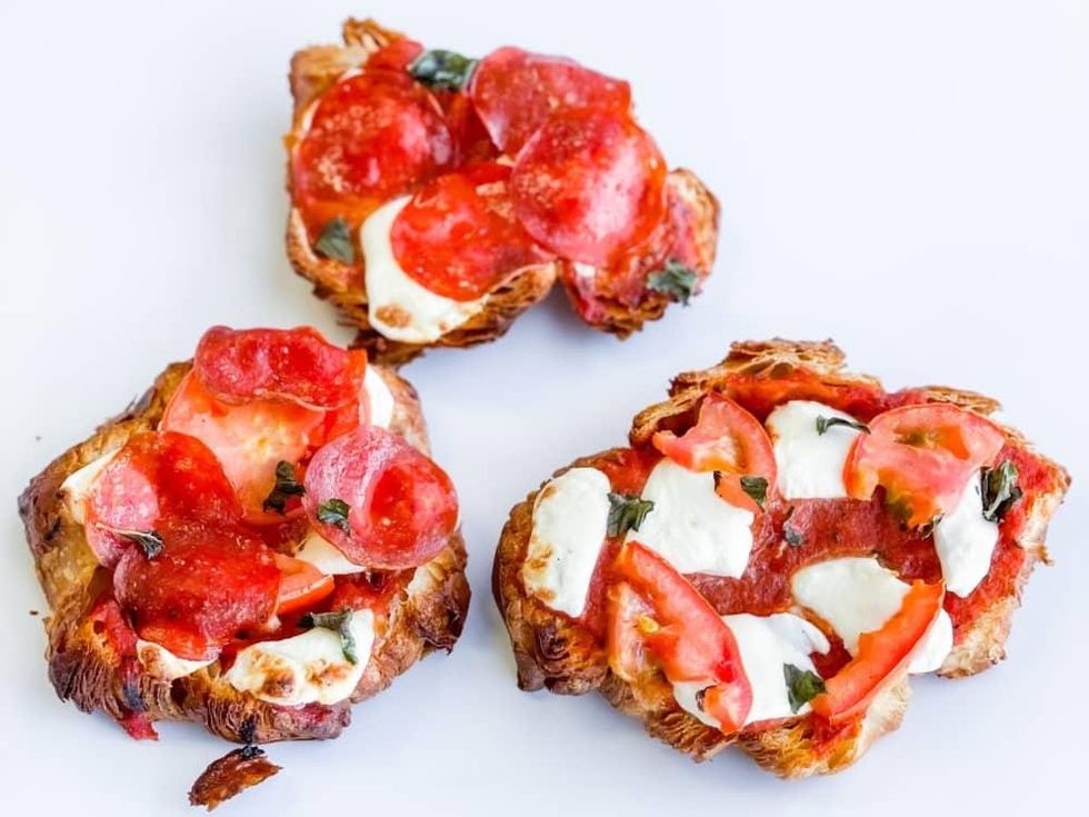 C.K.S. Pastry House pizza croissants