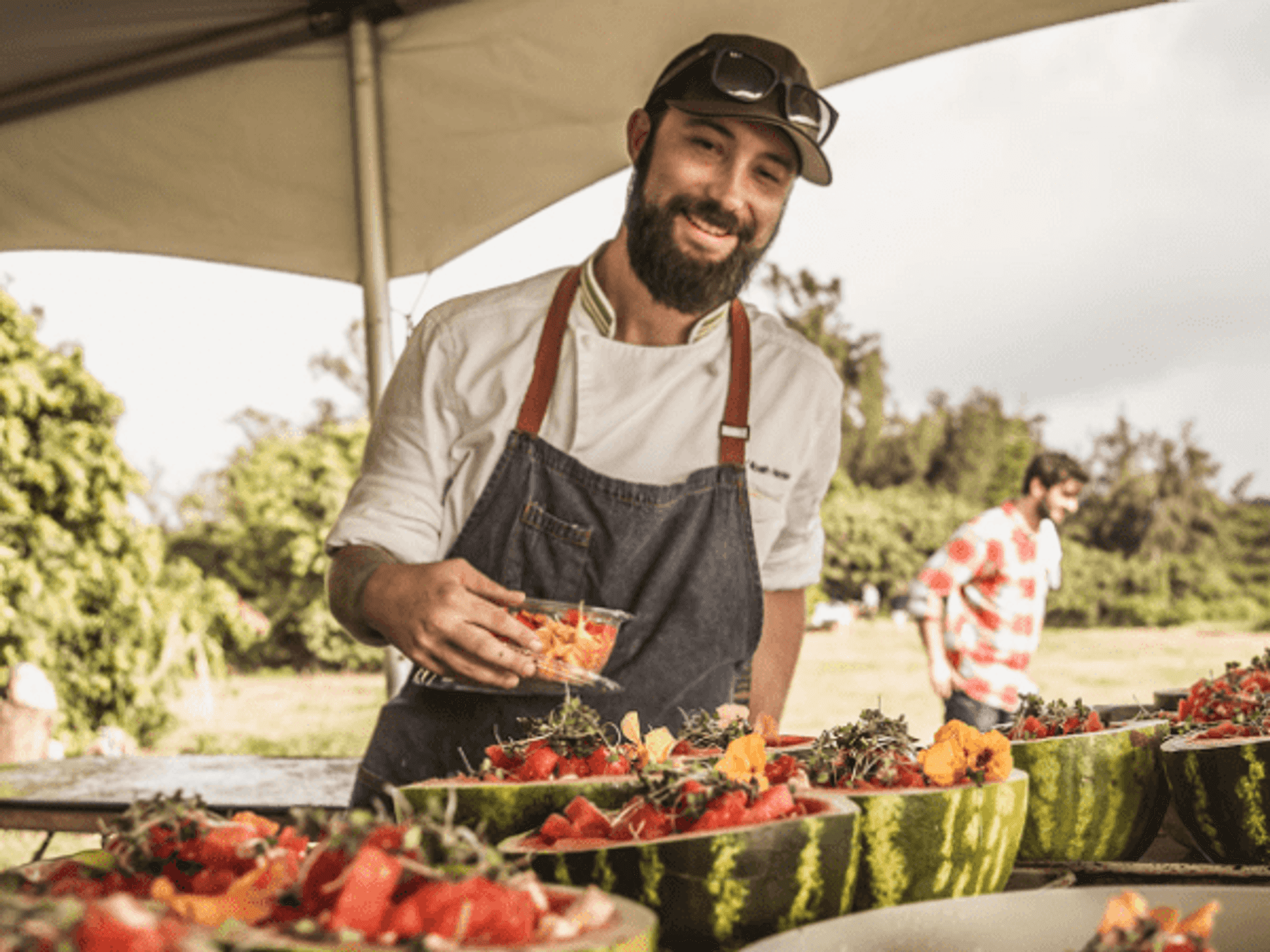 Camp Lucy barbecue