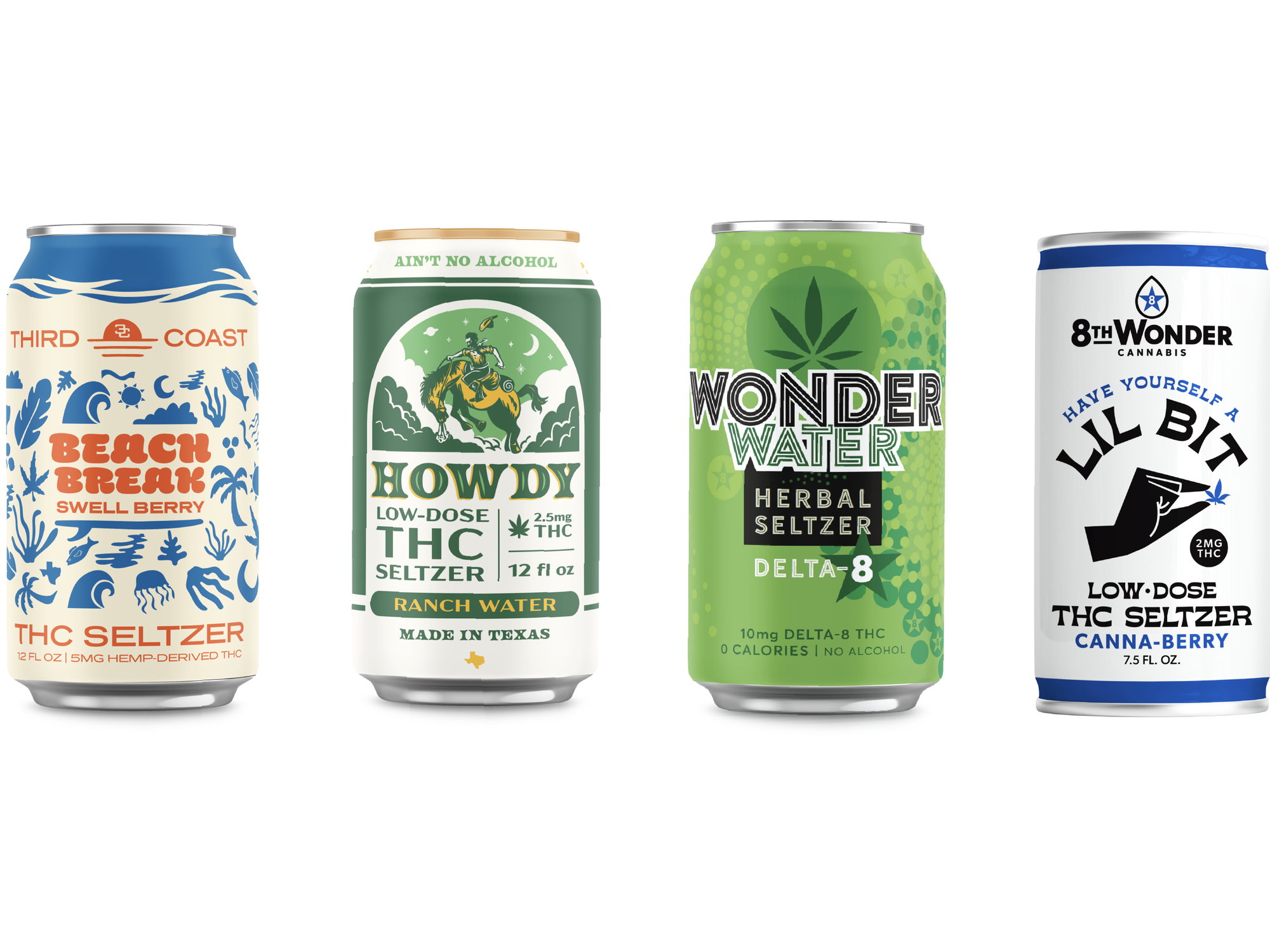 cannabis-inflused seltzers